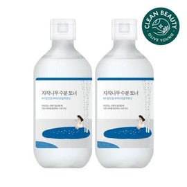 [Moisture Revitalization] Round Lab Birch Moisture Toner 1+1 Promotion (300ml+300ml) / 라운드랩 자작나무 수분 토너 1+1 기획 (300ml+300ml)