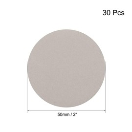 TOP-VIGOR 30Pcs 50mm Wet and Dry Sanding Discs, 3000 Grit 2 Inch Hook and Loop Sandpaper Electrostatic Sand Planting Silicon Carbide Sanding Discs