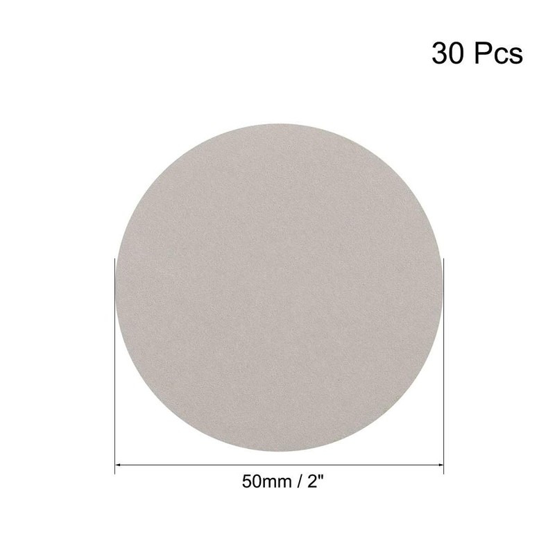 TOP-VIGOR 30Pcs 50mm Wet and Dry Sanding Discs, 3000 Grit