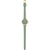 Comtex Fashionable Women's Analogue Quartz White Dial Wrist Watch, Green,