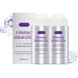 Retinol Firming Serum Stick - 3 In 1 Firming Stick Tightening Lifting Sagging Skin, Anti-Aging for Face and Neck, Smooths Wrinkles, Tightens & Hydrates Skin