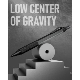 Four Candies 0.5mm Mechanical Pencil Set with Case Black