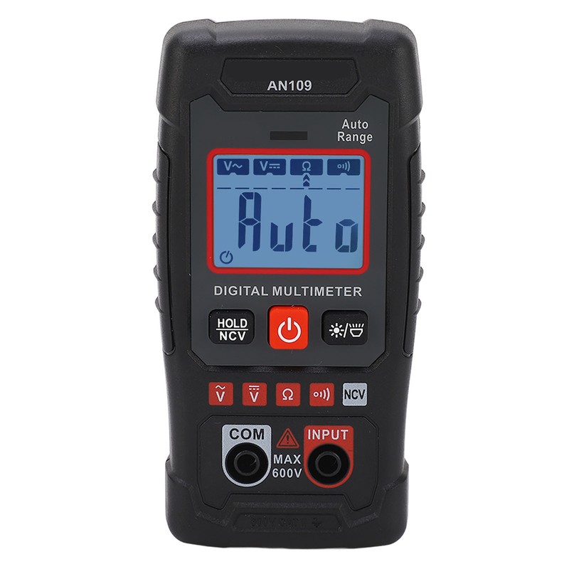 Digital Multimeter 4000 Counts Auto Ranging Voltage Tester NCV Resistance