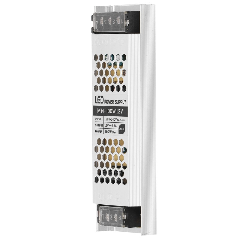 100W Switching Power Supply LED Strip Driver Lighting IP68 Protection