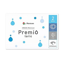 2WEEKメニコン プレミオ トーリック 【BC】8.6【PWR】-4.75【乱視度数】-0.75【乱視軸】180 6枚入