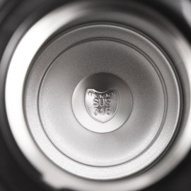 Stainless Steel Thermal Coffee Carafe, Double Wall Insulated Vacuum Coffee Jug Water Dispenser, Water Coffee and Beverage Pitcher, Keep Drinks Cold or Hot for Hours (black, 51oz)