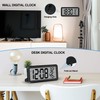 SZELAM 5.6 Inch LCD Digital Alarm Clock with Large Number