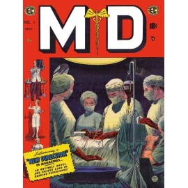 MD Medical Doctor Surgeon Comic Book Theme NEW Metal Sign: 9x12" Ships Free