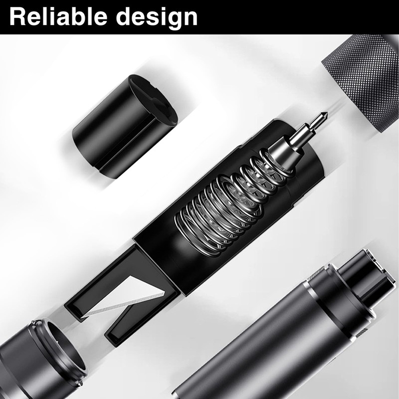 YANINEE Hammerdex Original Glass Breaker with Belt Cutter