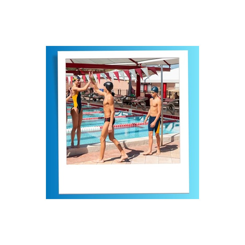 Sporti Light Wave Splice Boys' Swim Jammers, Durable Jammer Swimsuit