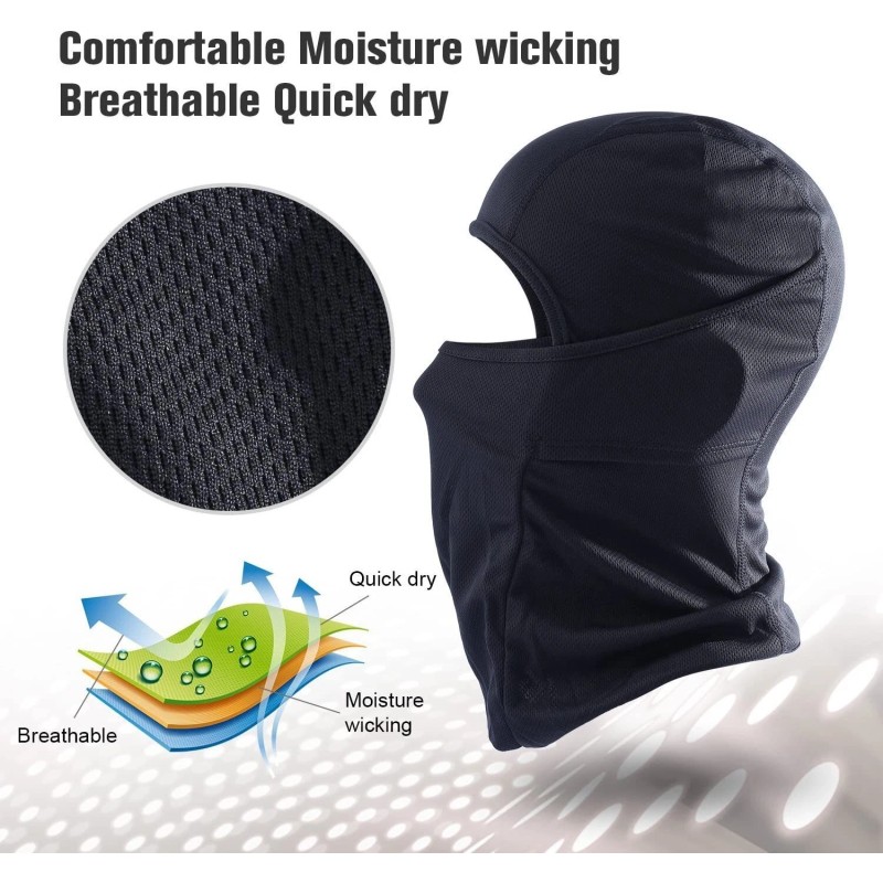 Unbranded Balaclava Face Mask UV Protector Lightweight Motorcycle Snowboard Shiesty