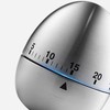 Stainless Steel Egg Timer, Mechanical Cooking Timer, Stainless Steel 60