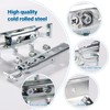 VooGenzek 2 PCS Concealed Cabinet Hanger, Concealed Hanging Bracket Kitchen,
