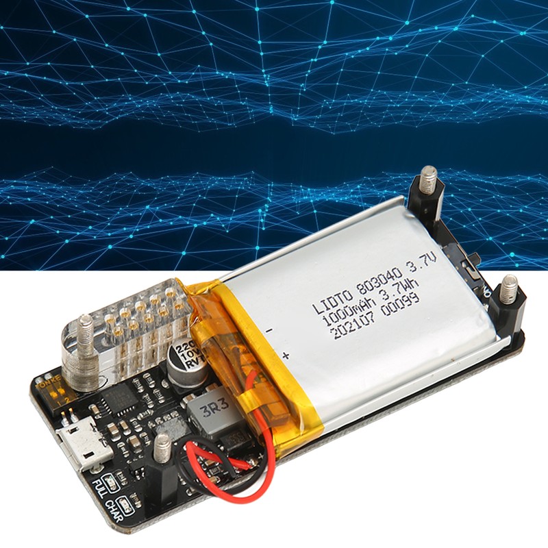 V1.2 UPS Power HAT Board 1000mAh Battery 400mA Charging Current