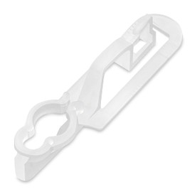 HLO Lighting Omni All-in-One Christmas Light Clips | Hang C9 or C7 Light Strings from Rain Gutters or Shingles | Pack of 100 Clips