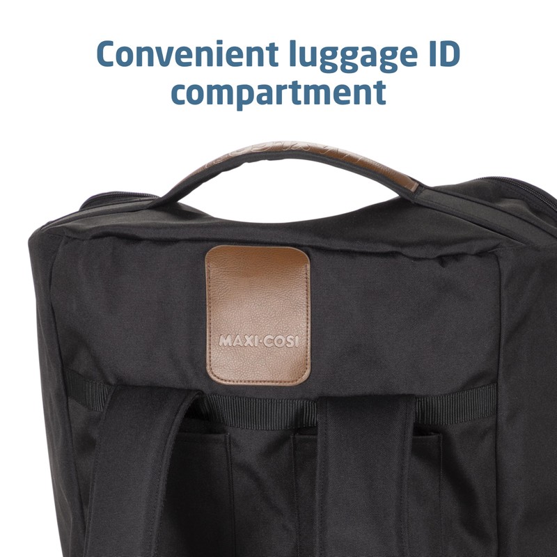 Maxi-Cosi Wheeled Car Seat Travel Pack, Black