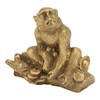 Brass Monkey Statue Chinese Zodiac Handmade Home Decor Collectibles Figurine