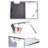 Grandios GD-A4BIND-BK Clip Board File Binder Bifold Thin Double-Sided Business