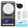 Mini Portable High Accuracy 0.001g Pocket Jewelry Scale with LED