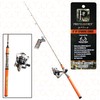 6'8" Spinning Combo, 2 pc Medium Action Rod, Soft Padded