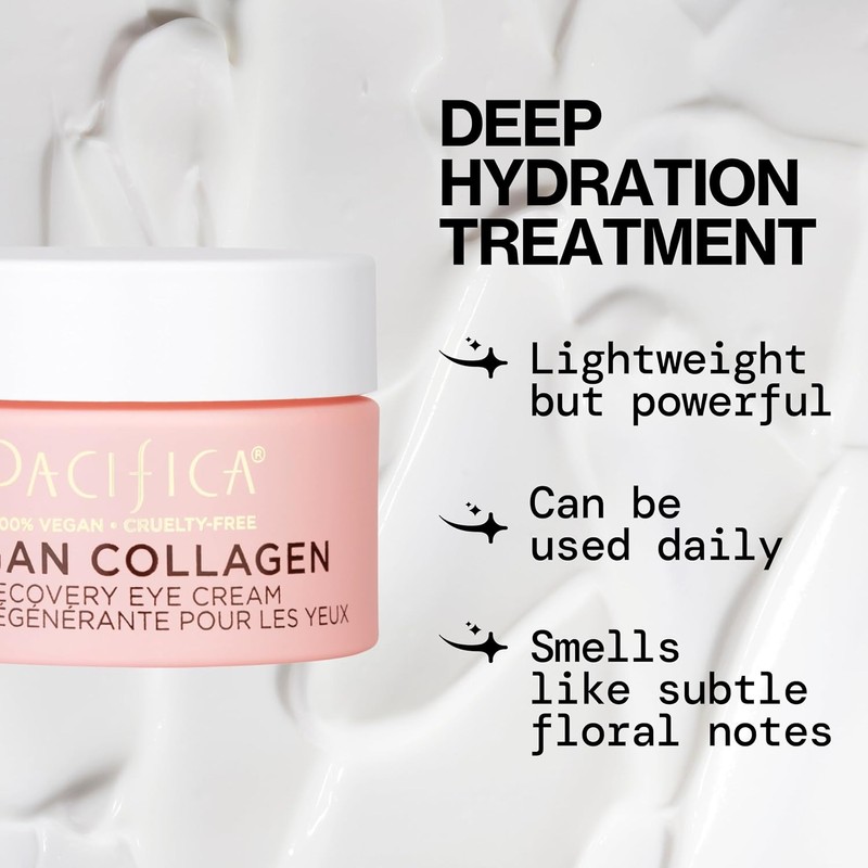 Pacifica Vegan Collagen Recovery Eye Cream 0.5 Oz
