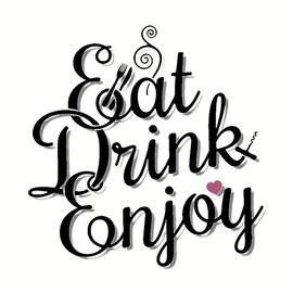 20 Napkins Eat, Drink and Enjoy | Saying | Text | Food | Party | Table Decoration | Decoupage | Decoupage | Decoupage | Decoupage | Decoupage | 3