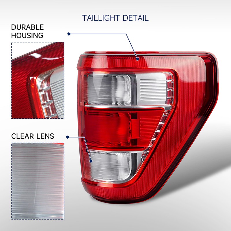 Tail Light Assembly Compatible with Ford F150 XL TREMOR 2021