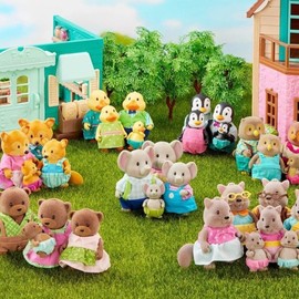 (Woody's Family) Woody's Family Animal Family Doll Figure Kidult Miniature Set / (우디즈패밀리)우디즈패밀리 동물 가족 인형 피규어 키덜트 미니어쳐 세트