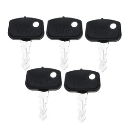 FridayParts 5 Ignition Keys PL501-68920 Compatible for Kubota B26 BX1860 BX2360 BX25 BX2670 KH-151 KH-191 RTV500 RTV900 Replacement
