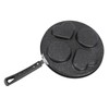 Egg Frying Pan 4 Cups Stick Proof Even Heating Iron