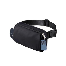 WATERFLY Crossbody Belt Fanny Pack: Sports Walking Waist Bag Runner Belt Bum Bag Hip Fannie Pack Phanny Fannypack Woman Man for Hiking Jogging Running