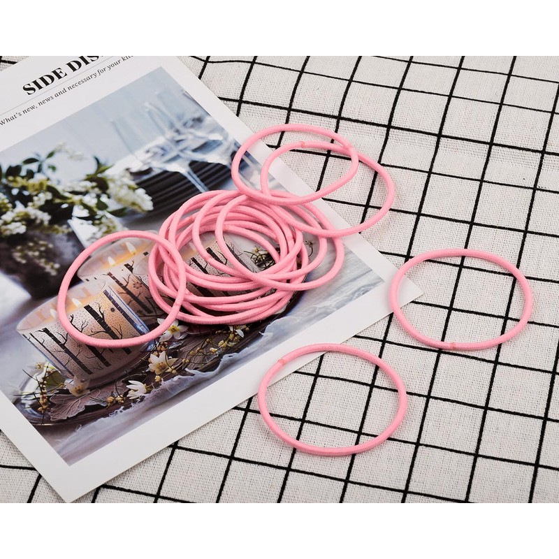 DS. DISTINCTIVE STYLE Hair Ties 50 Pieces 2.5 mm Elastic