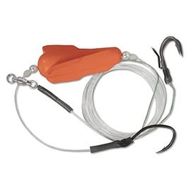 Black Cat U-float assembly for catfish fishing, 200 cm, dead bait rig