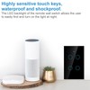 WiFi Touch Screen Switch Single Circle for 4‑Way AC