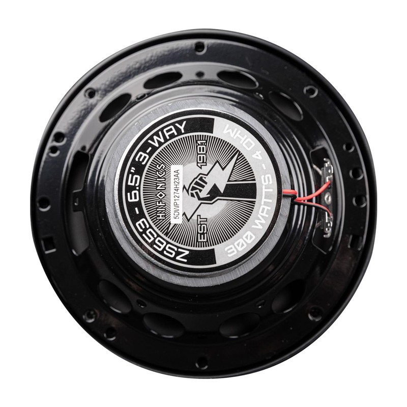 Hifonics ZS653 Zeus 6.5 Inch 3-Way Car Audio Coaxial Speaker