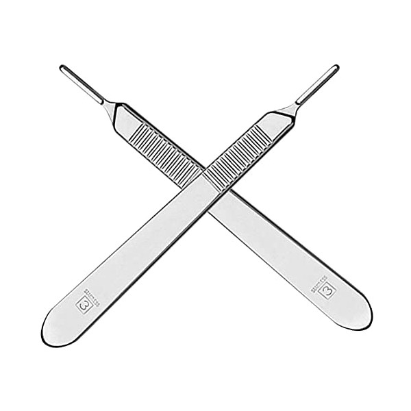 AAProTools Pack of 2 Scalpel Handle # 3, Premium Quality,