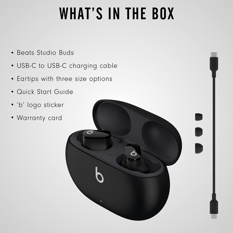 Beats Studio Buds - True Wireless Noise Cancelling Earbuds -
