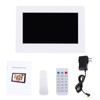7Inch 1024*600HD Digital Photo Picture Frame Alarm Clock Player Album