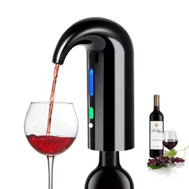 Electric Wine Aerator Decanter, One-Touch Aeration, Red and White Wine Accessories