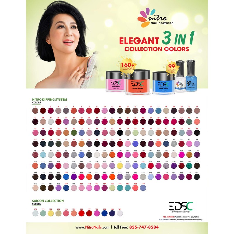 Nitro Dipping Powder 2 oz - Elegant Collection EDSC 31