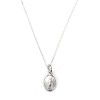 Sterling Silver Miraculous Mary Medal - No chain