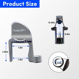 BALAVA Boat Fenders Clips Adjustable Pontoon Boat Square Rail Fenders Hanger/Cleat/Hanger for Bumper,Pontoon Boat Bumpers Clips,Pontoon Rail Clips,Boat Fenders Clips Rail (Pack of 4)