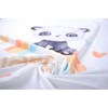 Herding Baby Best Soft Blanket Rainbow Panda 75 x 100