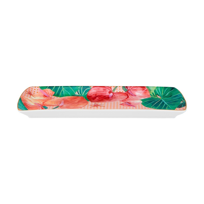 Maxwell & Williams Teas & C's Tropicana Rectangular Platter 25.5x11.5cm