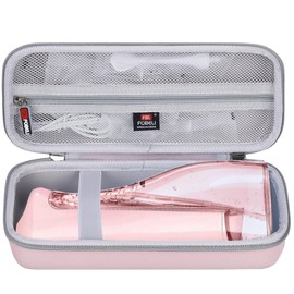 FBLFOBELI Hard Case Replacement for Nicwell/for COSLUS/for Oralfree/for Waterpik WF-02 Water Dental Flosser Cordless (Pink)