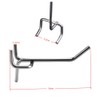 Changyeah Pack of 60 Perforated Wall Hooks, Perforated Sheet Metal