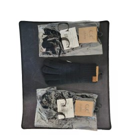 CC Exclusives C.C. Exclusives Ribbed Knit Winter Gloves Womens Black OS New