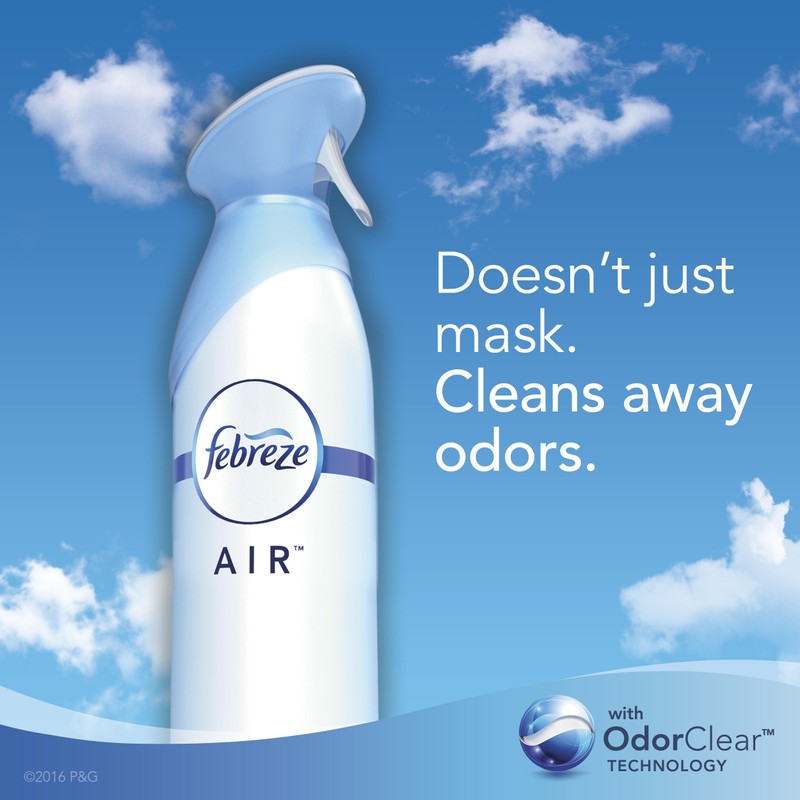 Febreze Air Mist Air Freshener Spray, Odor-Fighting Room Spray, Air