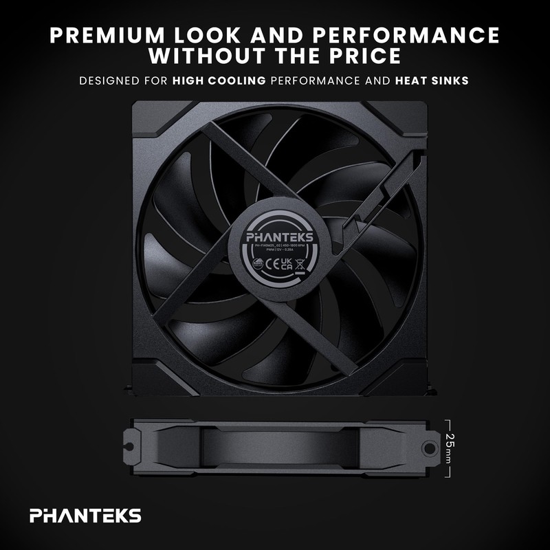 Phanteks M25-140 Gen2 Daisy Chain Single Fan Frame 140mm PWM
