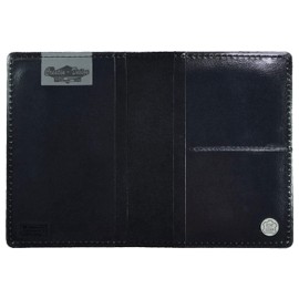orgaexpert Car Registration Card Holder Genuine Leather Car Registration Card Holder, black, Classic
